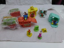 Lot of 6- 1993 McDonald's The Flintstones Happy Meal Toys  3 1991 First Thirty