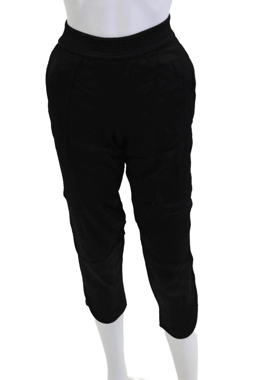 Zara Women Cropped Capri Pants Black Polyester Blend Size M
Opens in a new window or tab