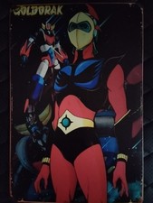 plaque décorative " goldorak / actarus " neuve et emballée.