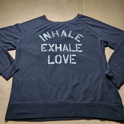 Grayson Threads  inhale Exhale Love  Top Women s XL