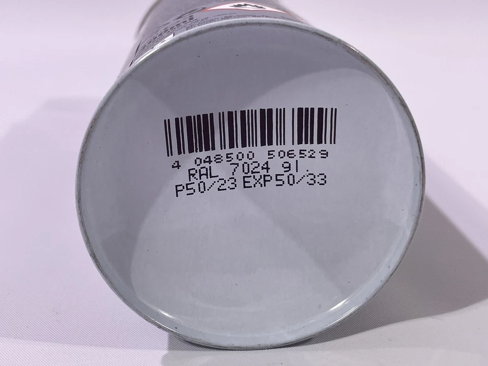 2x DUPLI COLOR RAL-Lack 506529 Graphitgrau RAL 7024 Spraydose 400ml Glänzend - Bild 4 von 4