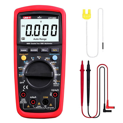 Digital Multimeter Tester UT139C, Voltage Meter Tester Capacitance Meter Frequen