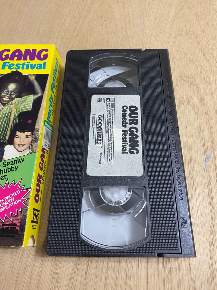 Our Gang Comedy Festival VHS 1987 Video Tape Little Rascals Color ...
