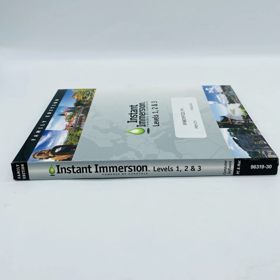 Instant Immersion French Levels 1 2 & 3, By Eurotalk, New SEALED, Fast Free Ship - Image 3 of 4