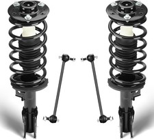 Front Struts Assembly Shock & Sway Bar End Links