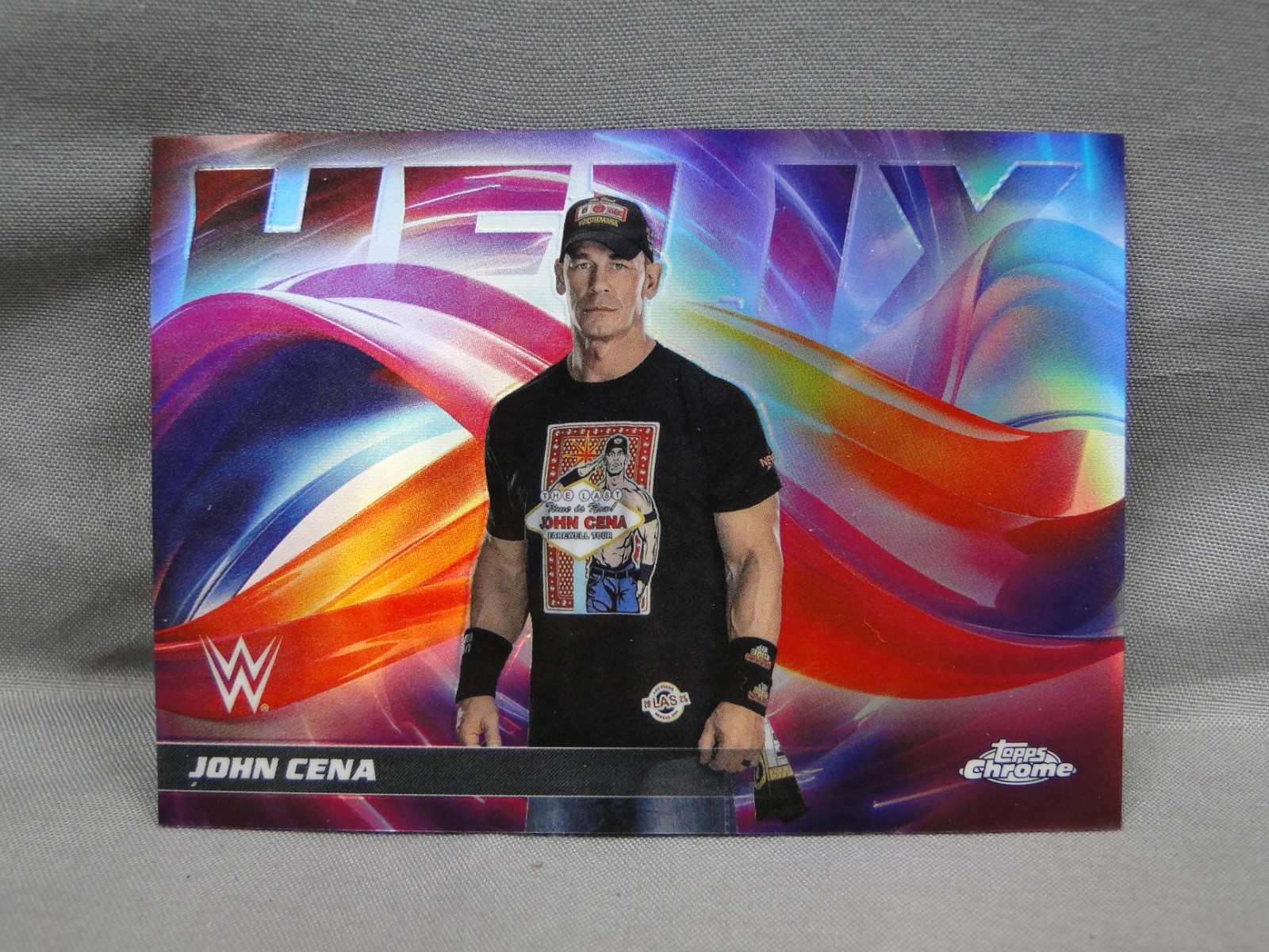2026 Topps Chrome WWE John Cena Helix Insert #HLX-3 SSP Case Hit