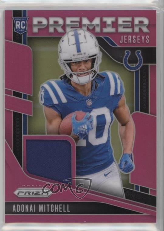 2024 Panini Prizm Premier Jerseys Pink Adonai Mitchell #PJ-AML Rookie RC 0wg1
