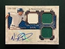 2014 Topps Museum Signature Swatches Triple Relic Autographs Castellanos 129/299