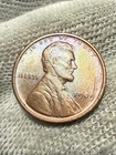1909 VDB Philadelphia Mint Copper Lincoln Lustrous AU++++ Cent High Grade Toned