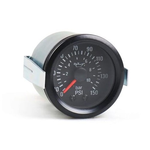  2" 52mm Mechanical Oil Press Gauge 0-10 Bar/0-150PSI Oil Pressure 12V Press  - Picture 1 of 8