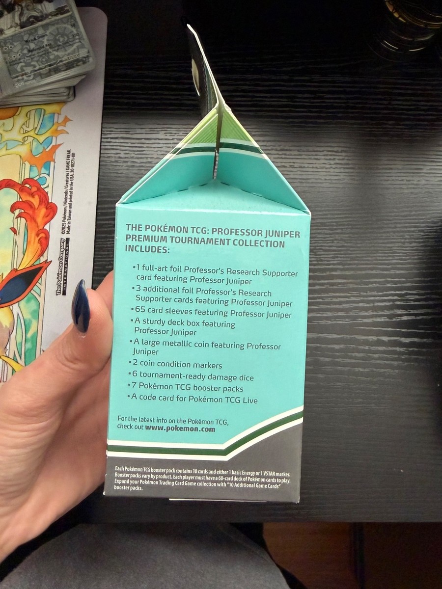 Pokmon TCG: Professor Juniper Premium Tournament Collection Box for sale  online | eBay