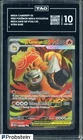 2025 Pokemon Mega Evolution Base Set #156 Mega Camerupt ex Ultra Rare TAG 10