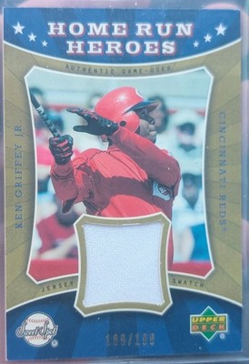 Upper Deck 2004 Sweet Spot Ken Griffey Jr. Jersey Swatch 189/199 Reds
