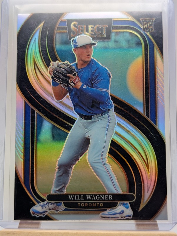 2025 Panini Select - Premier Level Will Wagner #111 Silver Prizm (RC)