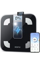 RENPHO Scale for Body Weight Battery-Free Solar Power Digital Bathroom Smart ...