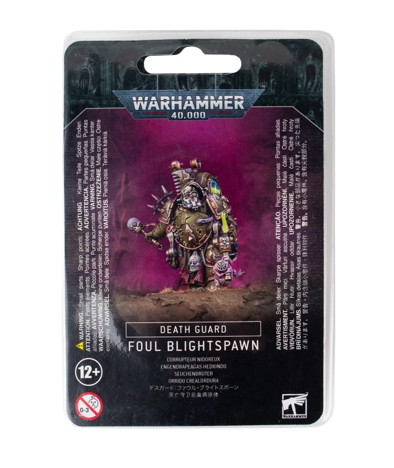 Warhammer 40K Guardia de la Muerte Foul Blightspawn Caos Marines Espaciales NUEVO en CAJA