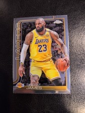 2025-26 Topps Chrome Basketball LeBron James #127 Los Angeles Lakers