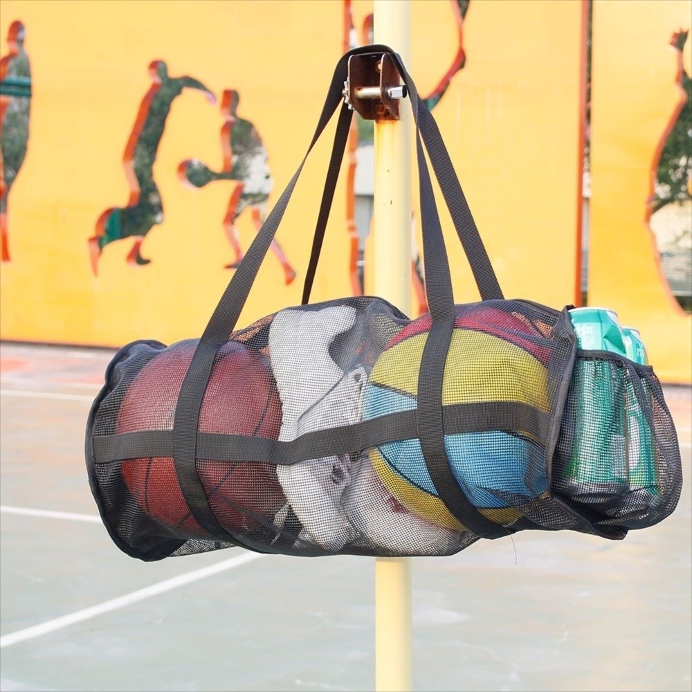 Lightweight Sports Equipment Bag Portable Basketball Bag Sports Mesh Duffle Bag