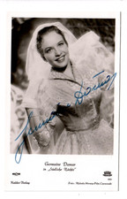 12541- Autograph Card Germaine Damar * Signed