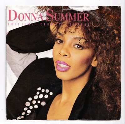 (AM223) Donna Summer, This Time I Know It's For Real - 1989 - 7 inch vinyl