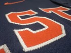Houston Astros Game Used Jersey Steven Okert #48 Blue 2025 MLB Authenticate — photo 9