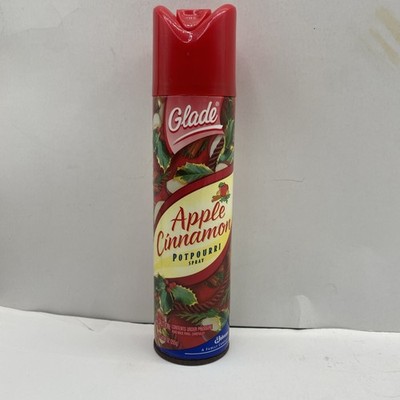 GLADE Scents Apple Cinnamon Potpourri Spray FULL RARE 2000 PROP Vintage Room