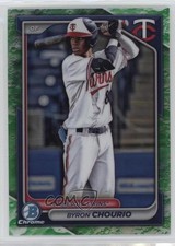 2024 Bowman Draft Chrome Lunar Glow Refractor Byron Chourio #BDC-191 17eh