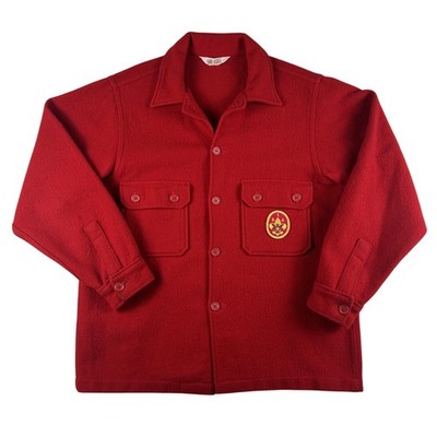 Vintage Boy Scouts Of America Official Jacket Mens Medium Wool BSA Patches Coat