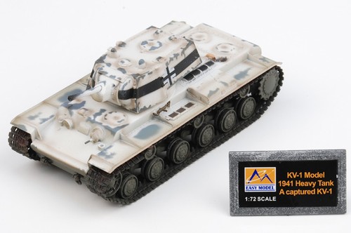 36278 Easy Model KV-1 Heavy Tank 1/72 Model German Army - Picture 2 of 2
