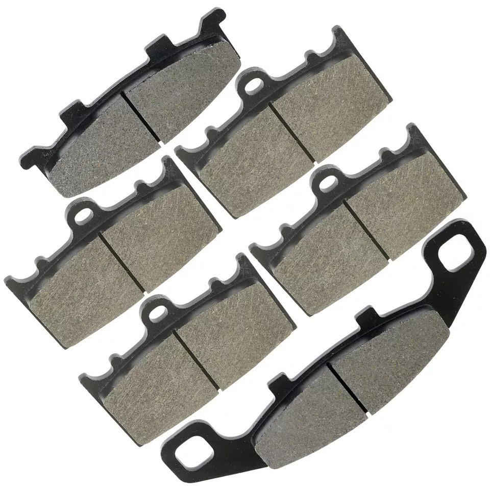 Front Rear Brake Pads for Kawasaki ZX1100 Ninja ZX11 ZX-11 1990