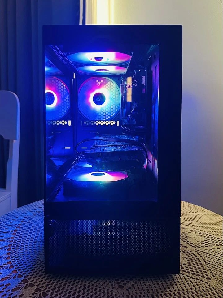 Corsair i5k (3.50GHz 16GB RAM, 500GB SSD, AMD R9 200) Gaming Desktop PC Computer - Image 2 of 4