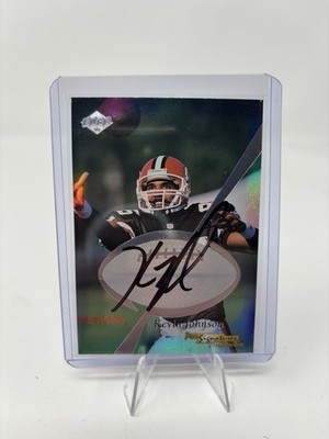 1999 Collector's Edge Pro Signatures Authentic Kevin Johnson On Card Auto Browns