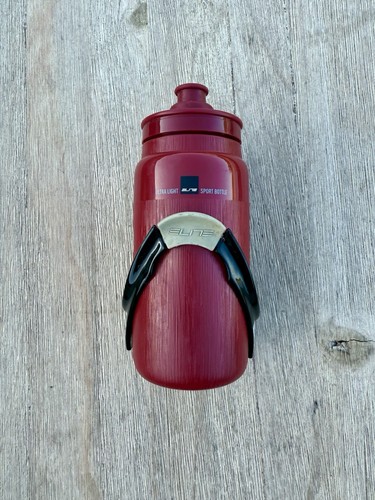 ELITE Ultra Light Sports Bottle, FLY 550ML, w/ Flat Kit, ELITE Cannibal Cage - Picture 2 of 8