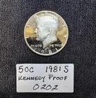 1981-S Kennedy Half Dollar - Clad Proof - circulated - FREE SHIPPING!!!