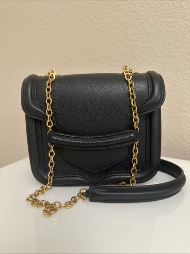 Alexander McQueen Small Gold Chain Shoulder Bag Women's Authentic Used