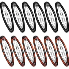 12 Pcs Oval Tortoise Snap Hair Clips for Women – Non Slip, 2.8 Inch