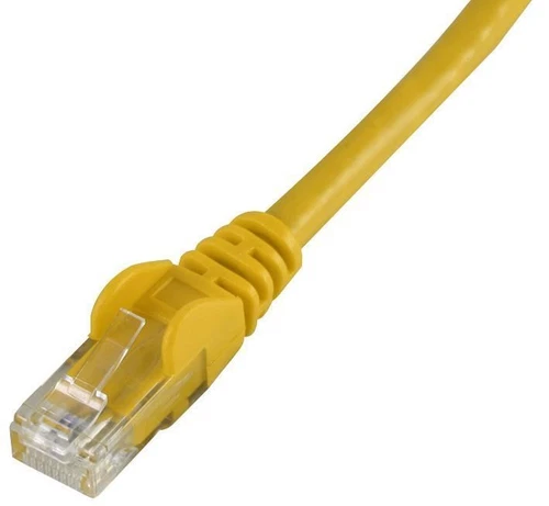 PRO SIGNAL - Câble Ethernet Cat6 0,2m Jaune