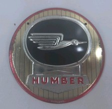1950s Wheaties Premium Metal Humber England Car Emblem Badge