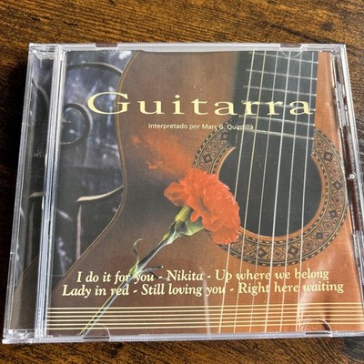 Guitarra Marc Quintilla CD 2000 Wham Elton  De Burgh Spanish Guitar Music