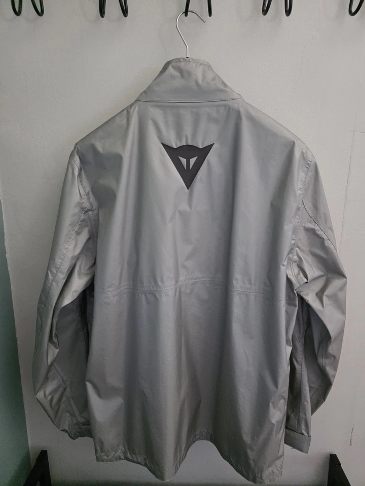 Dainese Rain Jacket 3M Reflective Silver Waterproof Size Small - Image 2 of 4