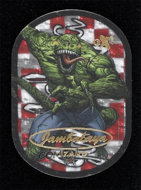 2017 Fleer Ultra Marvel Spider-Man Jambalaya Lizard #29 0kg8