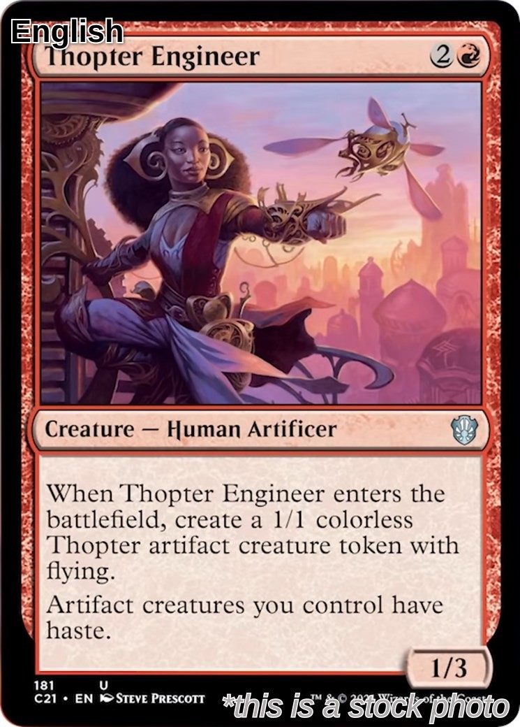 Thopter Engineer [C21 - 181MagicLPUncommonEN