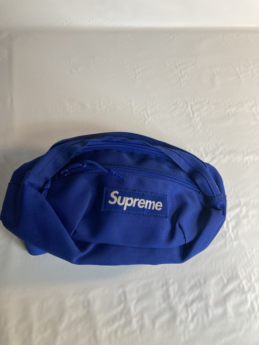 Supreme 18SS Waist Bag Blue ウエストバッグ 18SS /Supreme Waist Bag シュプリーム ウエスト バッグ ロゴ