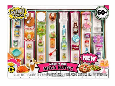 MGA's Miniverse Make It Mini Food Multipack Mega Buffet 60 Plus Inside