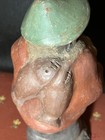 Fernando Alfaro Chile Folk Art Pottery Red Clay Primitive Man Carrying Fish — photo 8