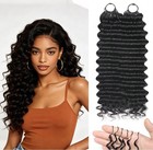 Crochet Human Hair Pre-Separated Feathered 18 IN Bundles - Compare at $139 — photo 1