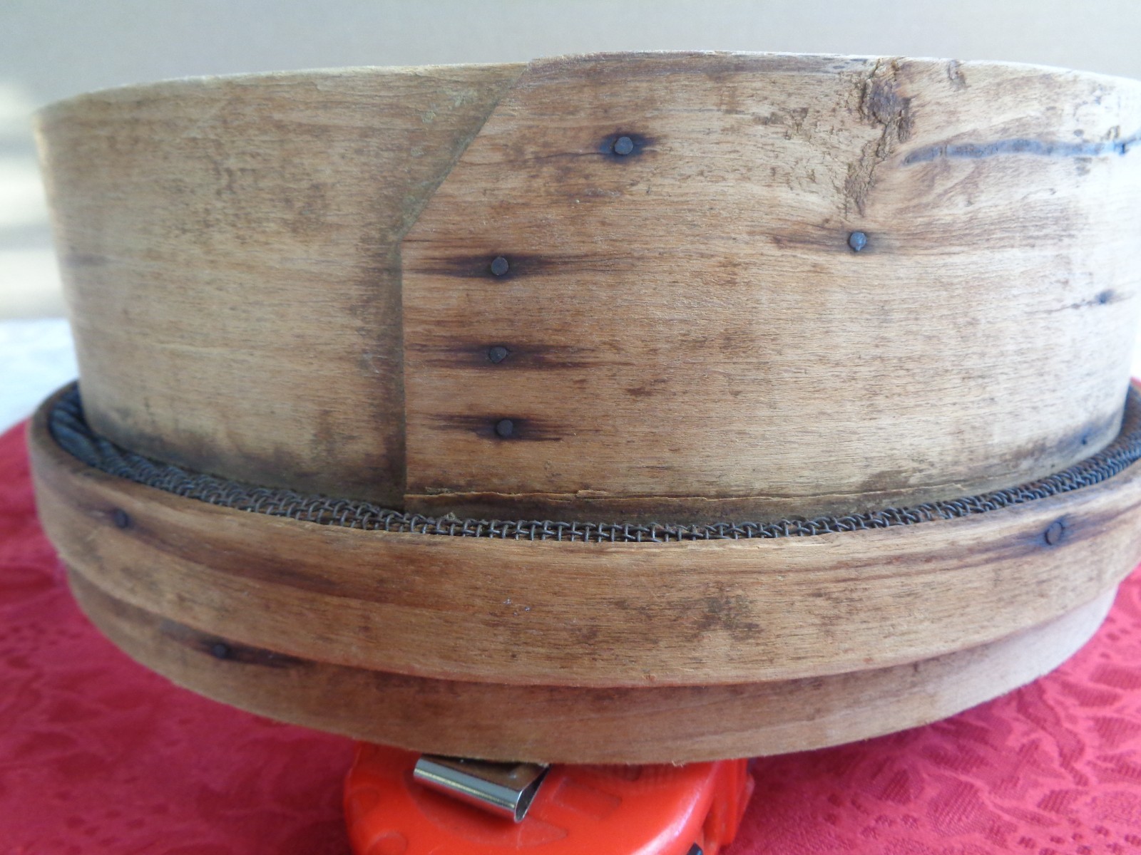 Antique  Farmhouse Grain Sieve Sifter