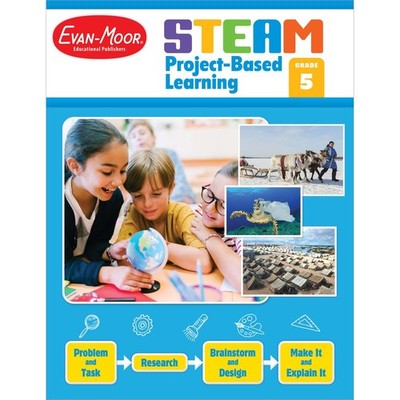 STEAM Project-Based Learning Teacher Resource Book Grade 5 Paperback Ages 10-11