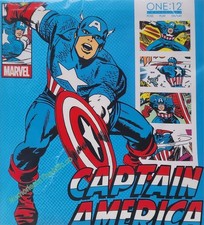 Mezco One:12 MARVEL COMICS Captain America Silver Age Edition Action Figure NEW