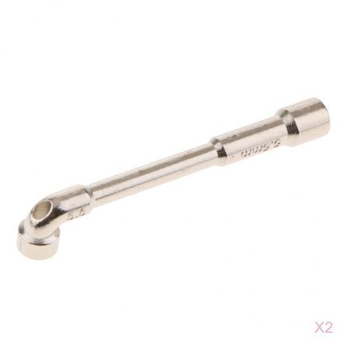 2pcs L-type 5.5mm Socket Wrench Extencion Bar Curved Rod Repair Tool - Afbeelding 7 van 7